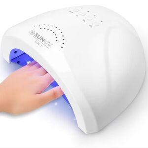 SUNUV UV LED Nail Lamp, Gel Light for Nail Polish UV Dryer with 3 Timers SUNone